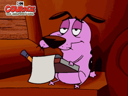 Nodding Courage GIF