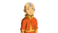 Nodding Katara Sticker