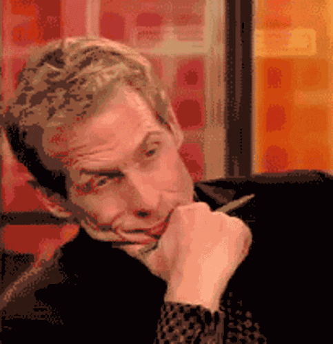Nodding Thinking GIF