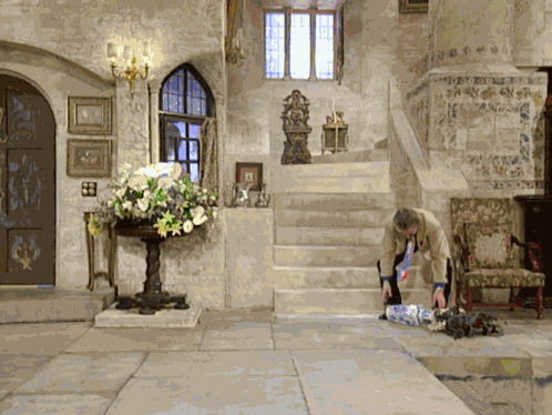 Noel Edmonds Mr Blobby GIF