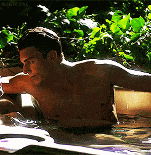 Nolan Gerard Funk Hot Tub GIF