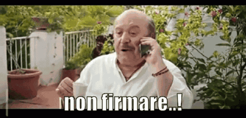 Non Firmare Firmare GIF