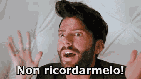 Non Ricordarmelo Federico Fashio Style Il Salone Delle Meraviglie GIF