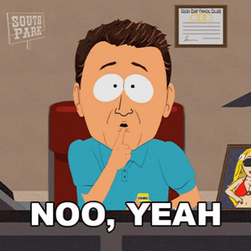 Noo Yeah South Park GIF