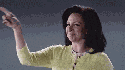 Nope Finger GIF