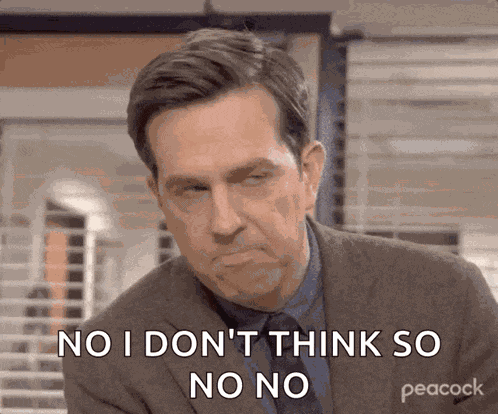 Nope Shaking Head GIF