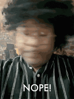Nope Shaking Head GIF