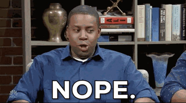 Nope Shaking Head GIF