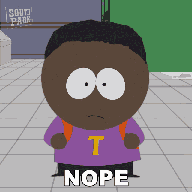 Nope Tolkien Black GIF