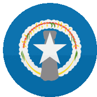 Northern Mariana Island Flags Sticker