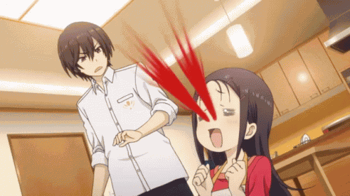Nosebleed Anime GIF