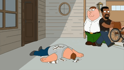 Not A Good Day For Joe Family Guy GIF