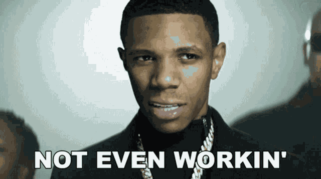 Not Even Workin Julius Dubose GIF