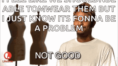 Not Good Project Runway GIF