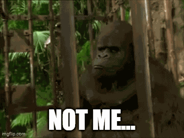 Not Me George Of The Jungle GIF