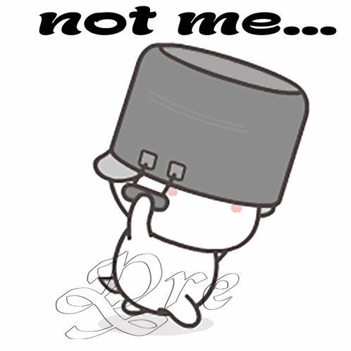 Not Me Nisam Ja GIF