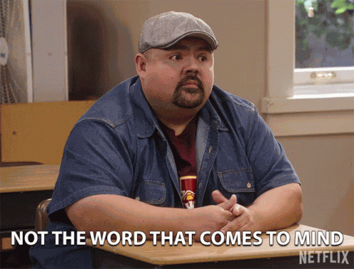 Not The Word That Comes To Mind Not The Word I Would Use To Describe It GIF