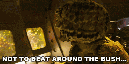 Not To Beat Around The Bush Phil The Plant GIF