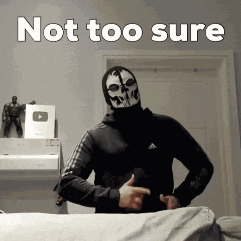 Not Too Sure Not Sure GIF
