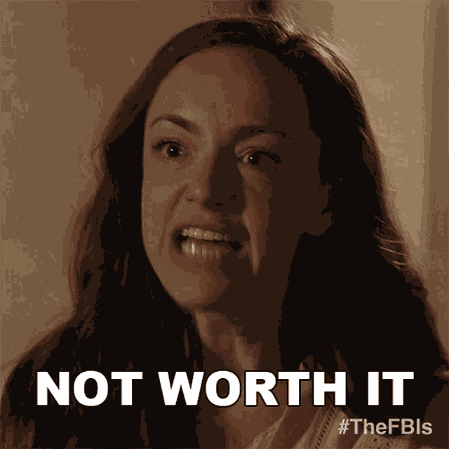 Not Worth It Shannon Spencer GIF