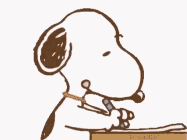 Noted Snoopy GIF