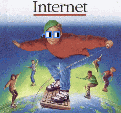 Nounsdao Surfing The Web GIF