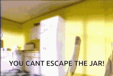 Novel Nymphs Jar GIF