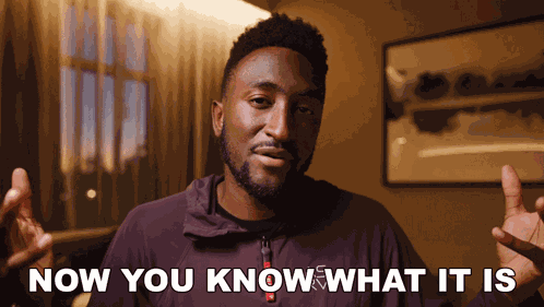 Now You Know What It Is Marques Brownlee GIF