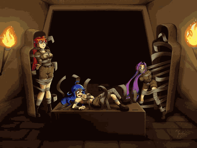Nsfw Mummification GIF