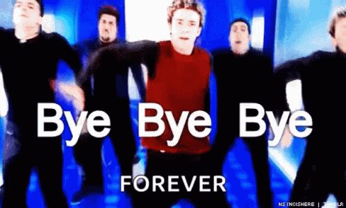 Nsync Bye Bye Bye GIF