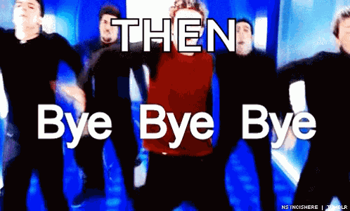 Nsync Bye Bye Bye GIF