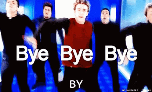Nsync Bye Bye Bye GIF
