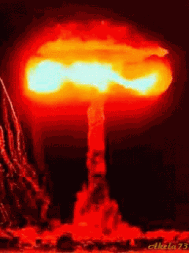 Nuclear Mushroom GIF