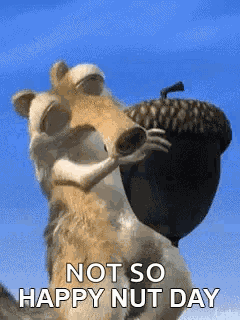 Nut Day Scrat GIF