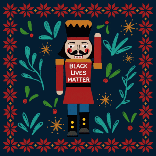 Nutcracker Christmas Decoration GIF