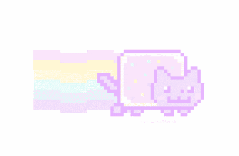 Nyan Cat Dashing GIF
