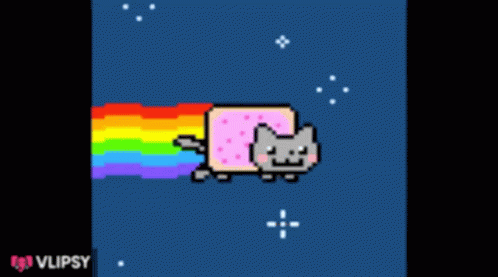 Nyan Cat Endless Loop GIF