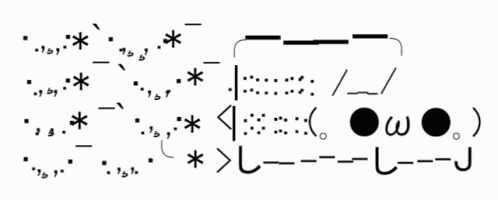 Nyan Cat Kaomoji GIF