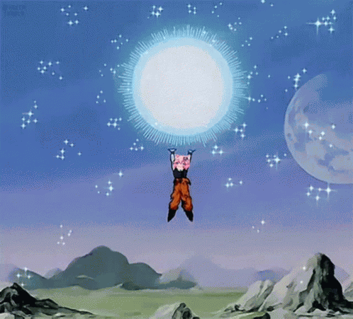 Nyanners Dbz Dragon Ball Spirit Bomb GIF
