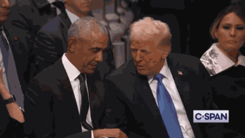 Obama And Trump Barack Obama And Donald Trump GIF