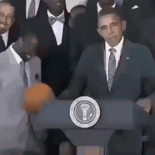 Obama Ballin GIF