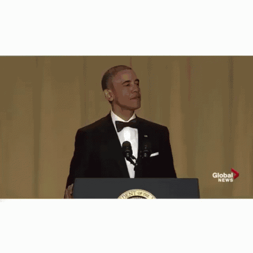 Obama Out GIF