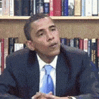 Obama Skeptical GIF