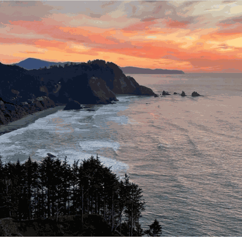 Ocean Waves Beach GIF