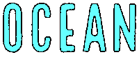 Ocean Word Sticker