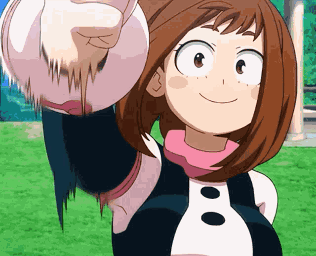 Ochako Thumbs Up GIF
