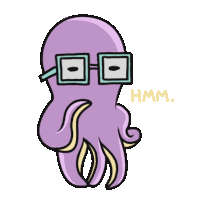 Octopus Animal Sticker