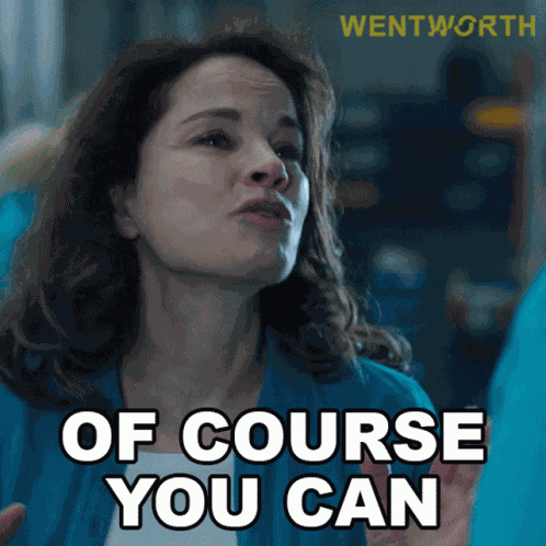 Of Course You Can Sonia Stevens GIF