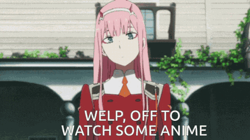 Off To Watch Anime Zero GIF