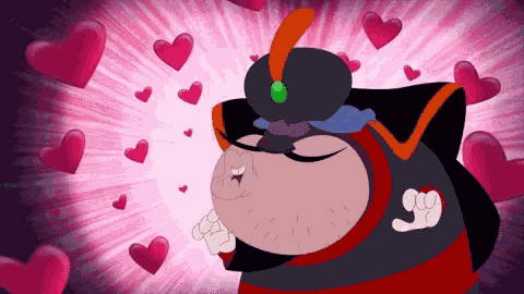 Oggy Love GIF